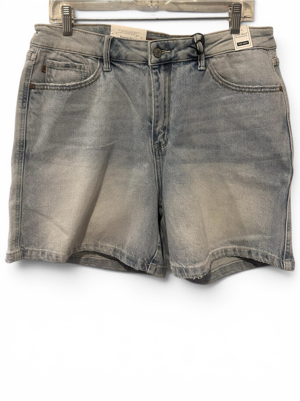 Women's Judy Blue 1XL Rigid Front Stretch Back Denim Shorts